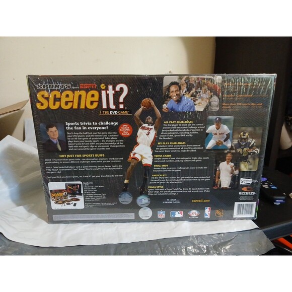 Scene It Sports The DVD Board Game Sports Trivia Powered By ESPN Sealed - Picture 3 of 3